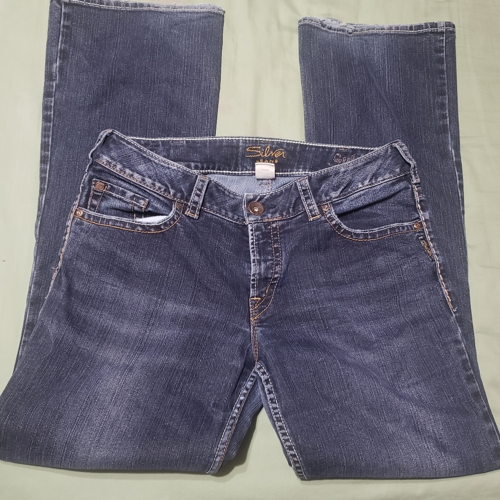 Silver jeans